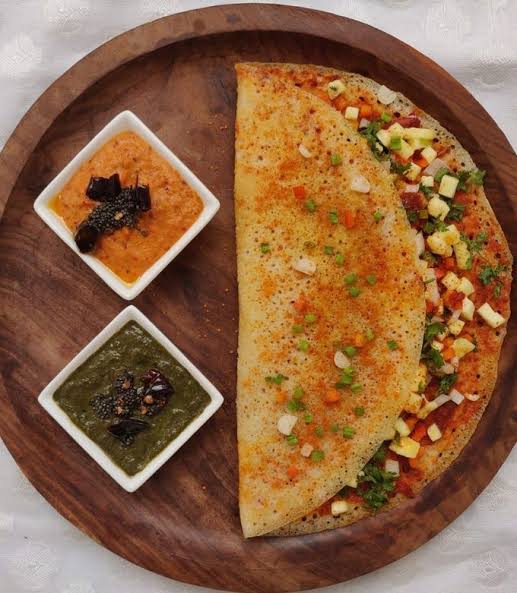 Paneer & Cheese Dosa