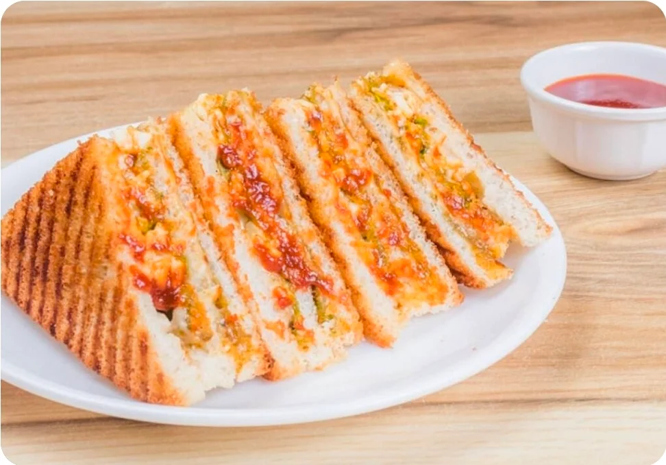 Garlic Chilli Cheese Sandwich