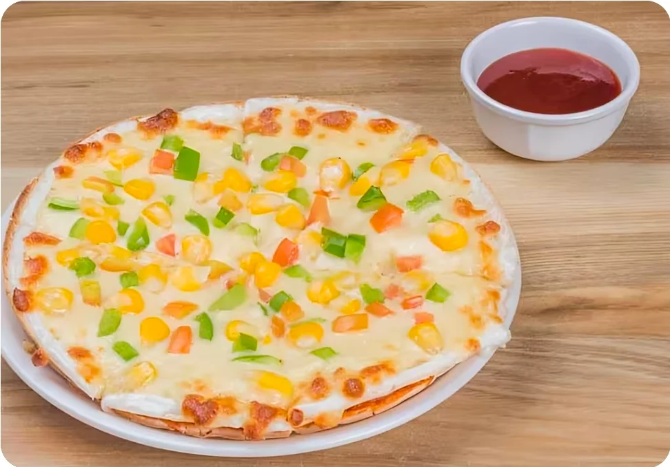 Corn Cheese Pizza