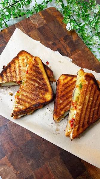 Masala Cheese Sandwich