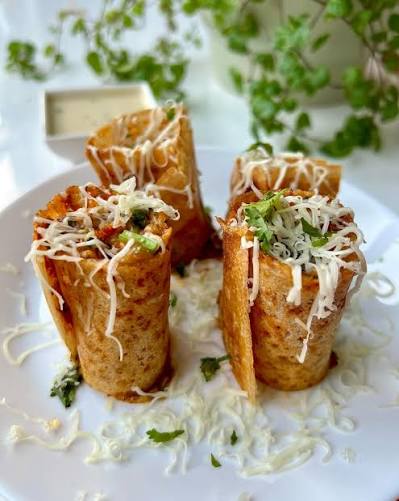 Jaini Roll Dosa (Jini Dosa)