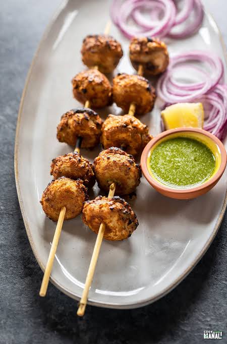 Tandoori Mushrooms