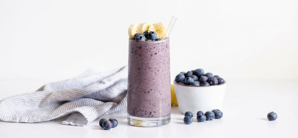 Banana Blueberry Shake