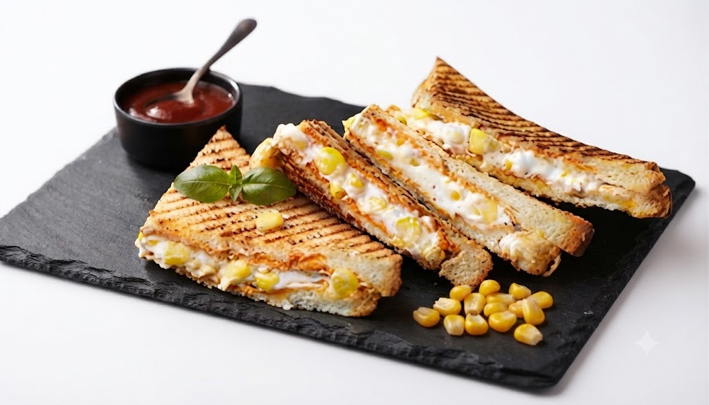 Cheese Corn Sandwich