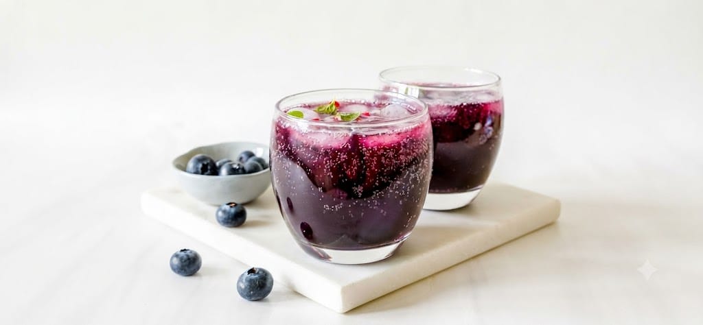 Banana Blueberry Mojito