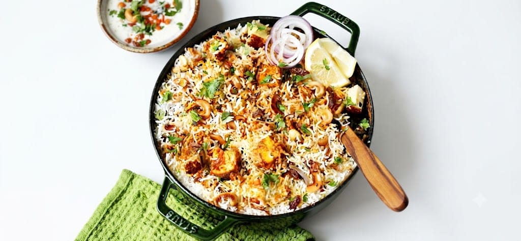 Paneer Dum Biryani