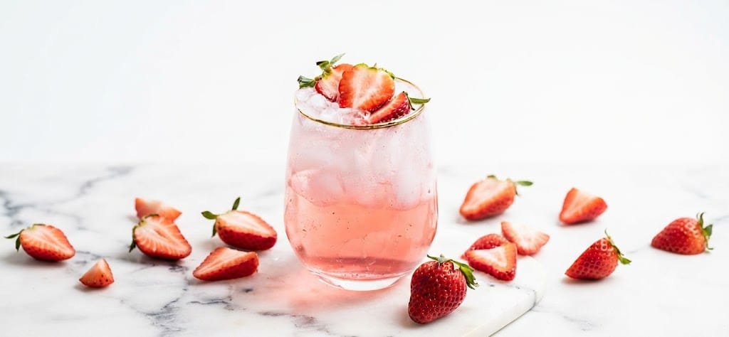 Strawberry Blush Mocktail