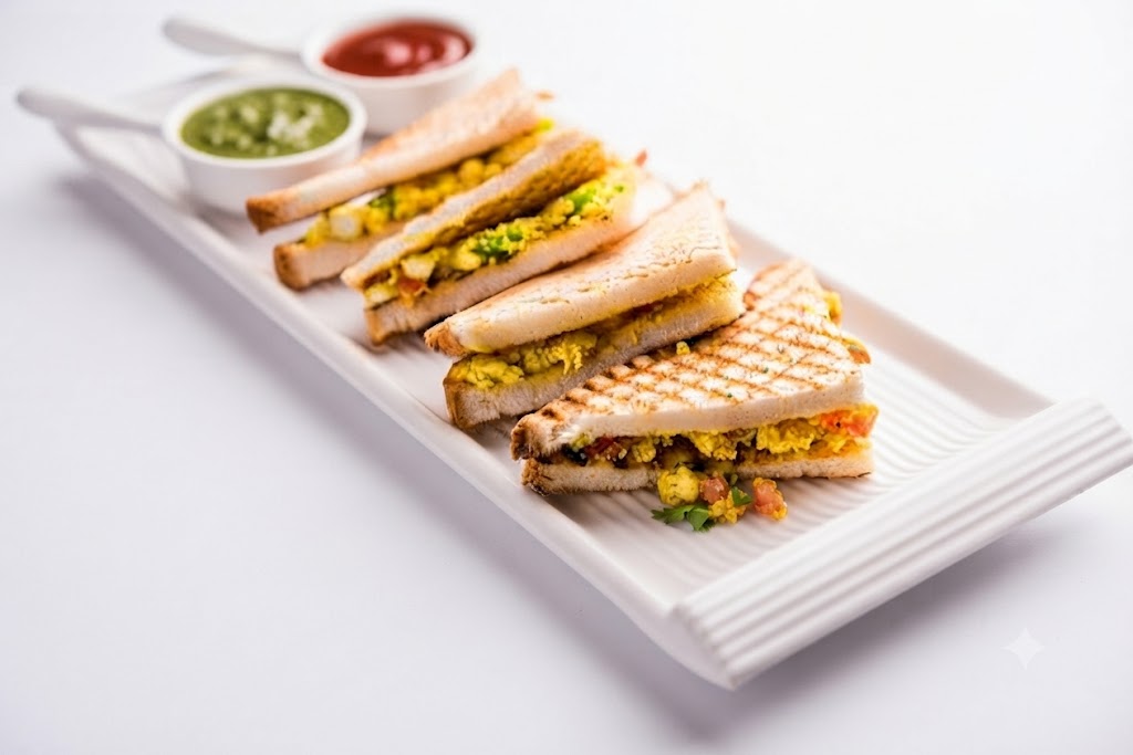 Paneer Tikka Sandwich