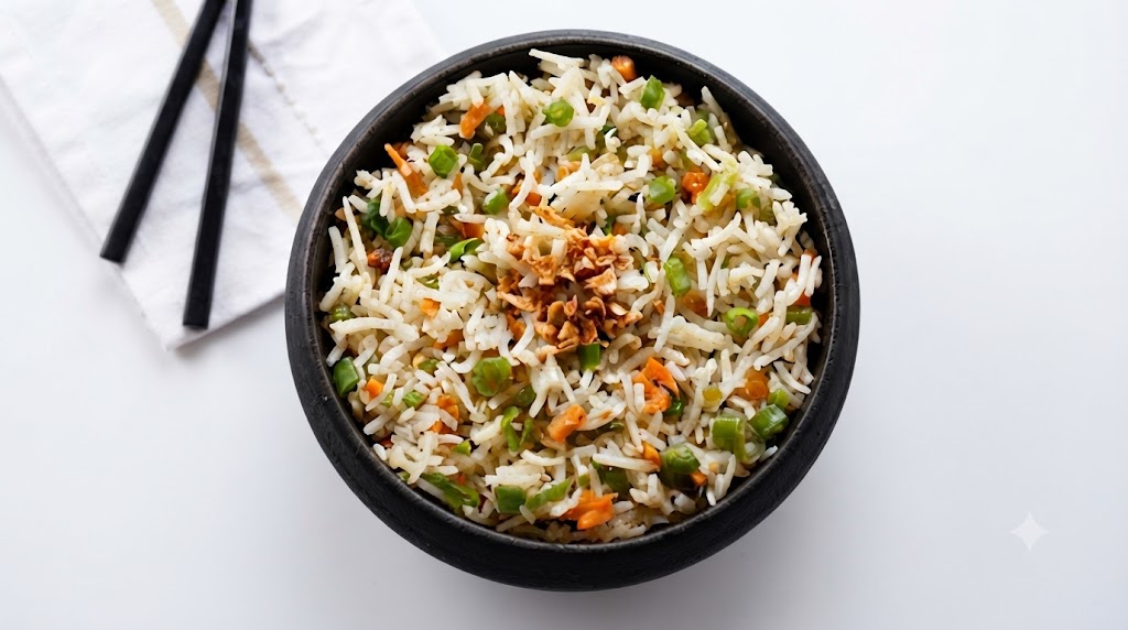 Burnt Garlic Fried Rice