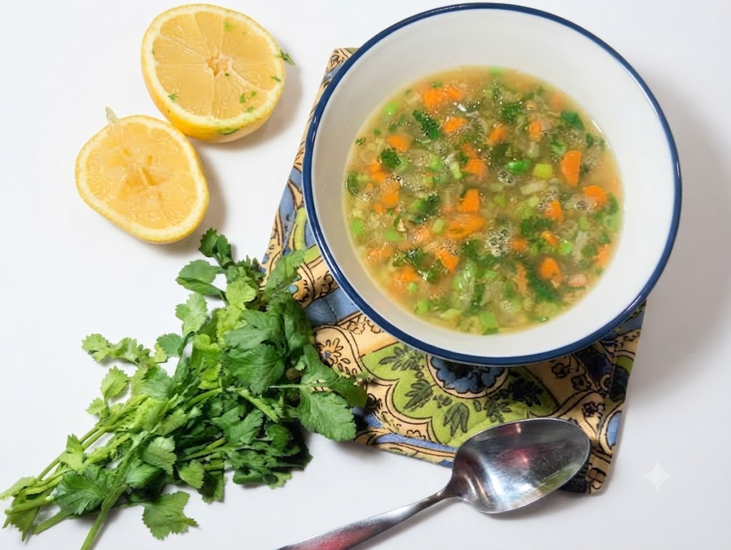 Lemon Coriander Soup