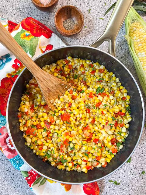 Crispy Bell Pepper Corn