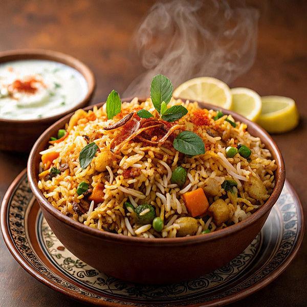 Veg Hyderabadi Biryani