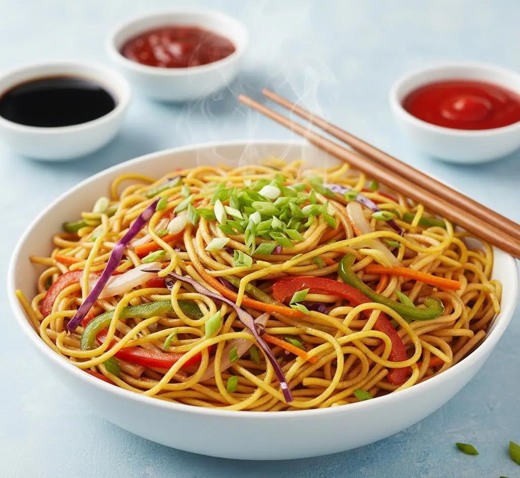Veg.Hakka Noodles