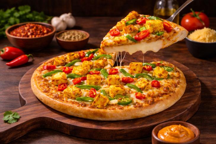Paneer Cheese Pizza