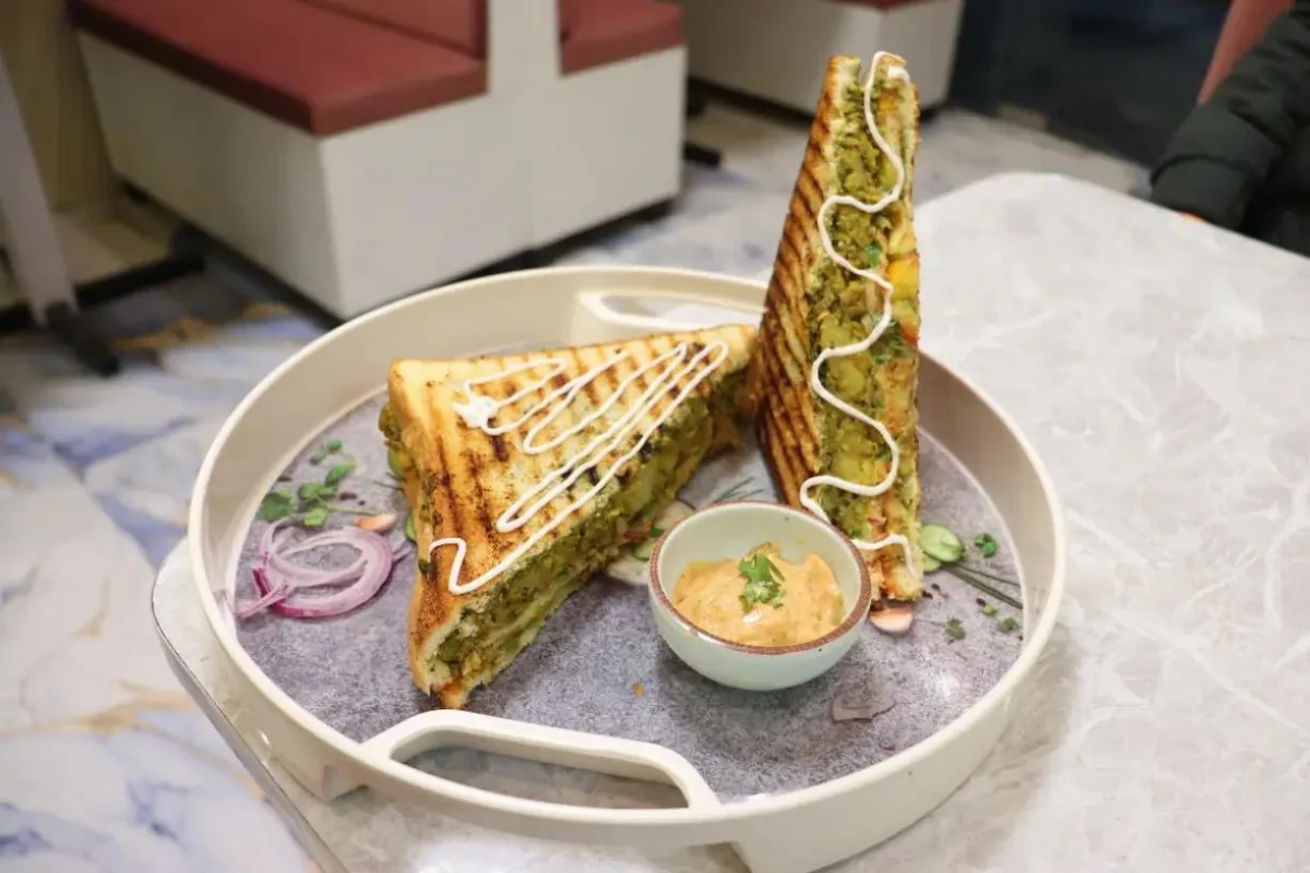 Veg. Grilled Sandwich