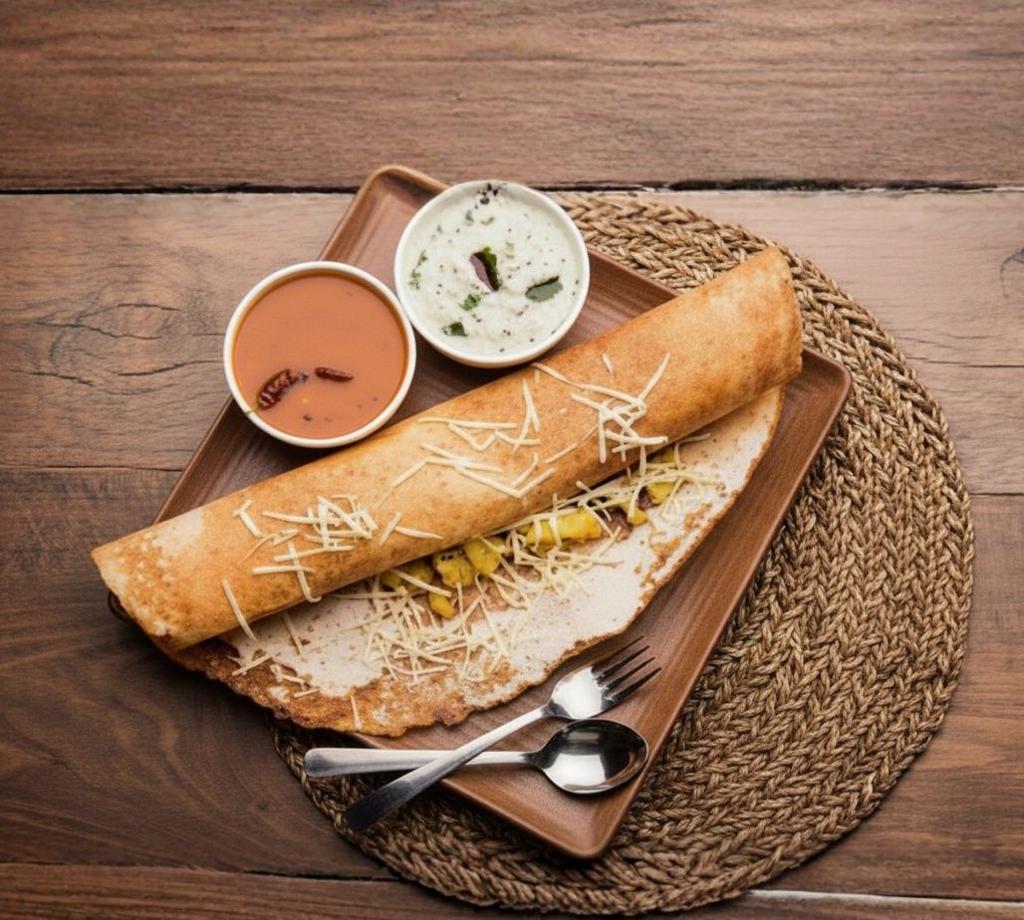 Cheese Masala Dosa