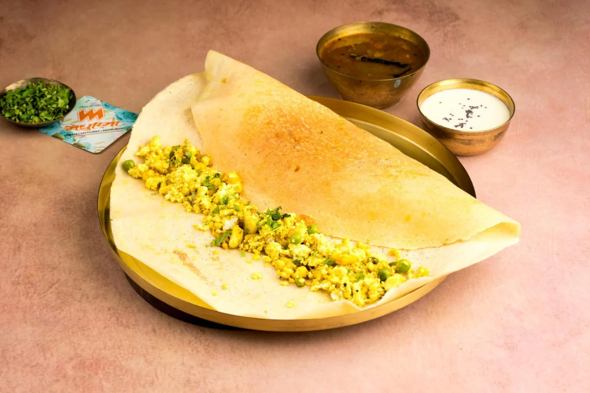 Paneer Bhurji Mysore Dosa