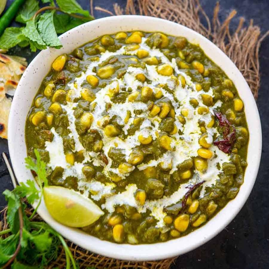 Corn Palak