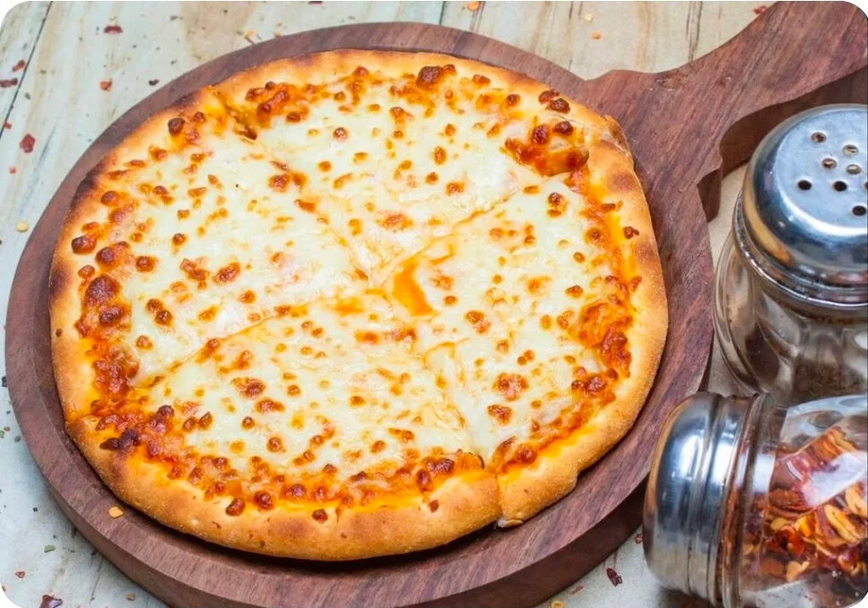 Double Cheese Margherita Pizza