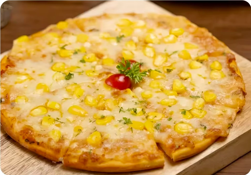 Cheese Corn Pizza