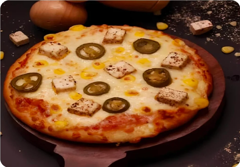 Jalapeno Paneer Pizza