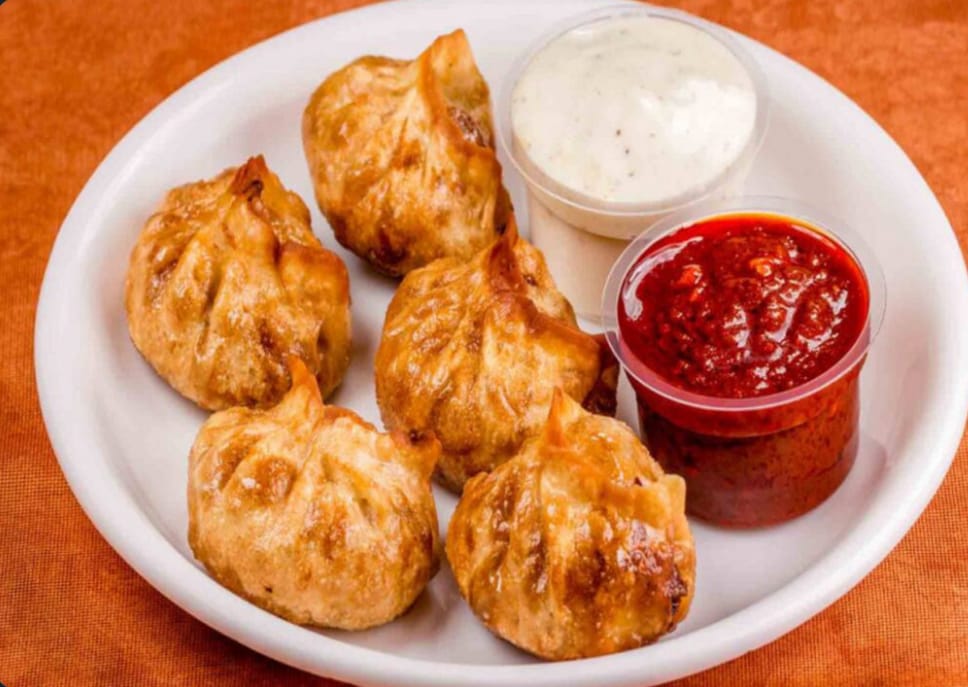 Veg Fried Momos(8Pcs)