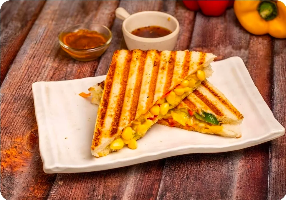Corn Cheese Sandwich