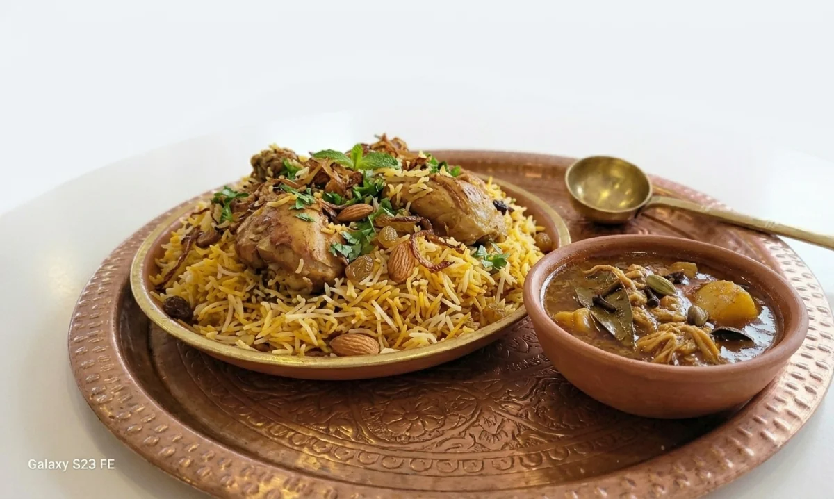 Chicken Biryani with Gravy