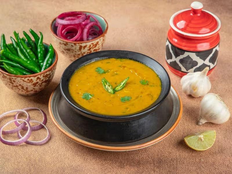 Dal Fry Green Chilli