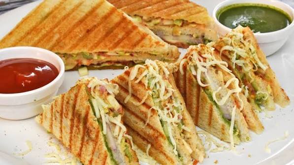 Veg Club Sandwich