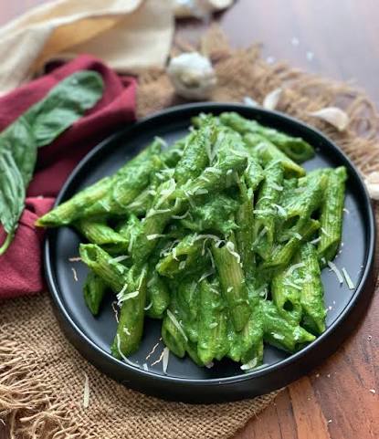 Green Souse Mint Pasta