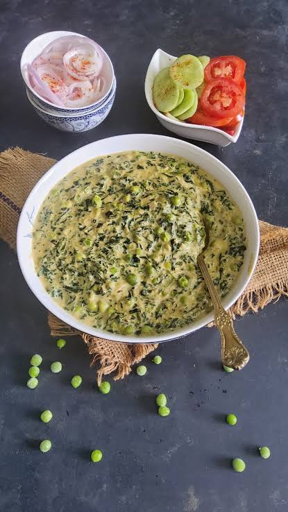 Methi Malai Mutter