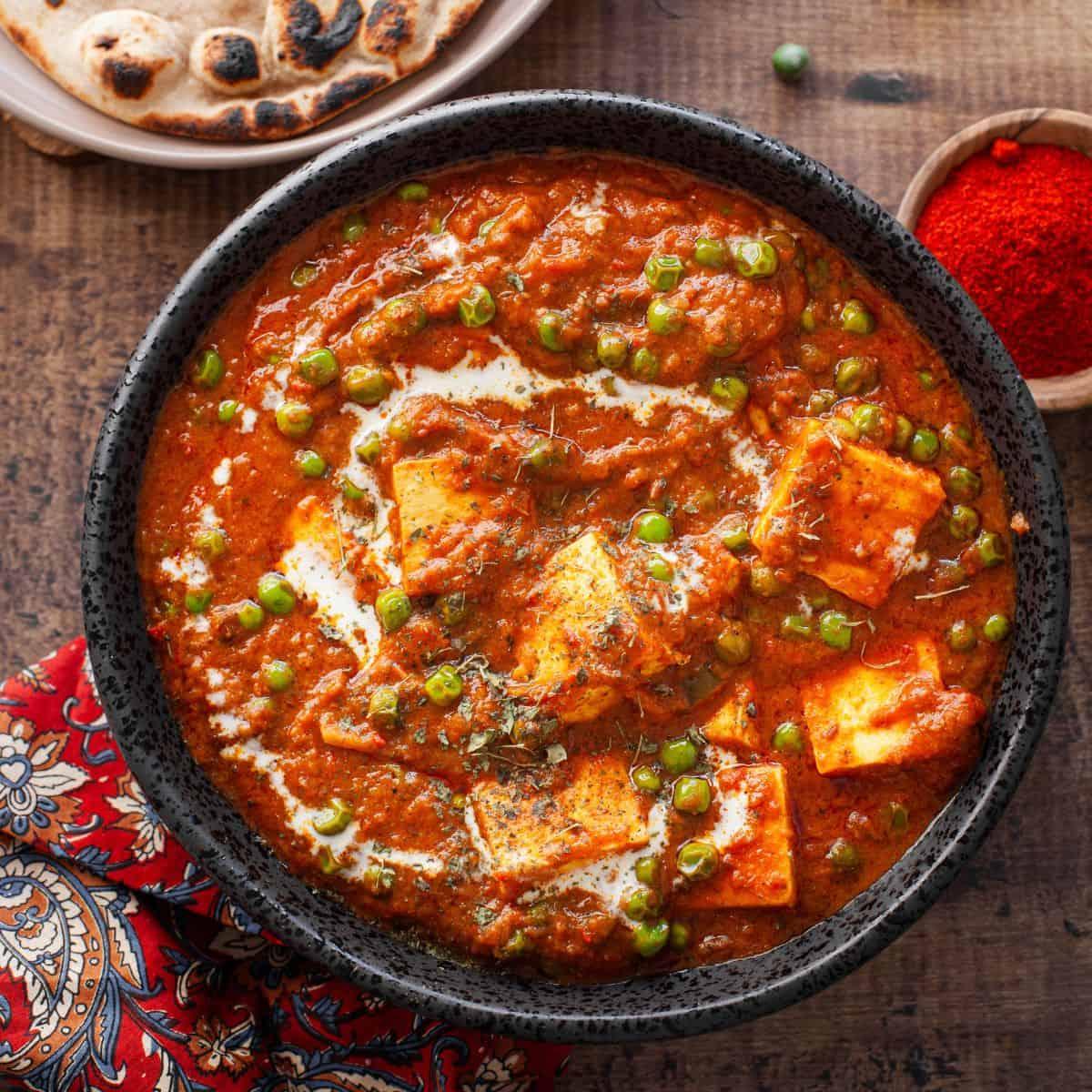 Matar Paneer