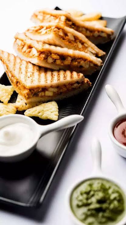 Paneer Tikka Sandwich