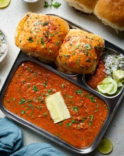 Punjabi Pav Bhaji Spicy