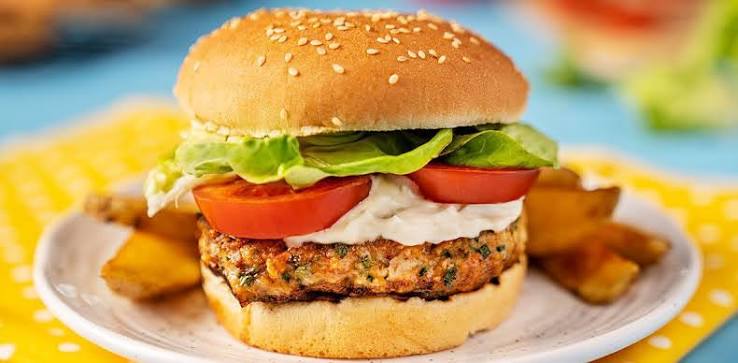 Chilly Paneer Burger