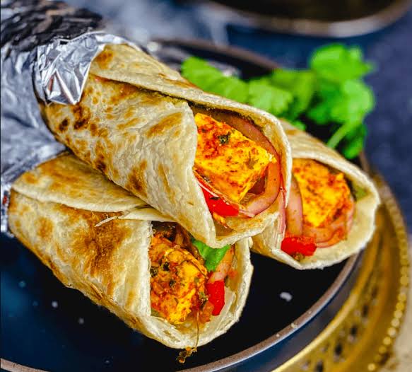 Paneer Chilli Roll