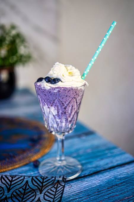 Blueberry Milk Shake
