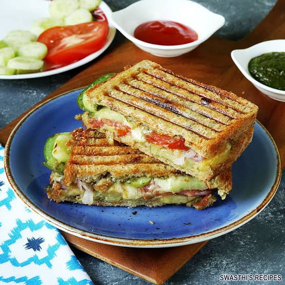 Veg Grilled Sandwich